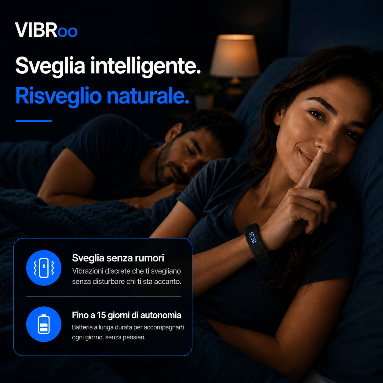 VIBRoo- Bracciale sveglia vibrante