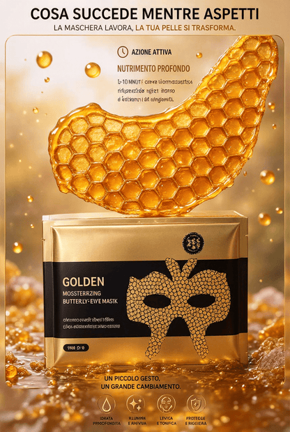 Maschera Collagene Viso 24k (3pc) - Fiocchetto
