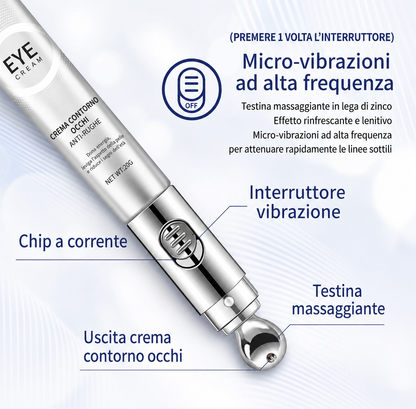 CREMA OCCHI CON VIBRATORE INCORPORATO