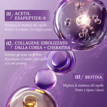 MASCHERA PER CAPELLI BOTOX E CHERATINA (10pcs)