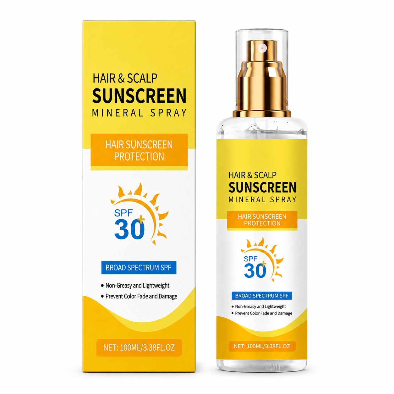 SPRAY SOLARE PER CAPELLI