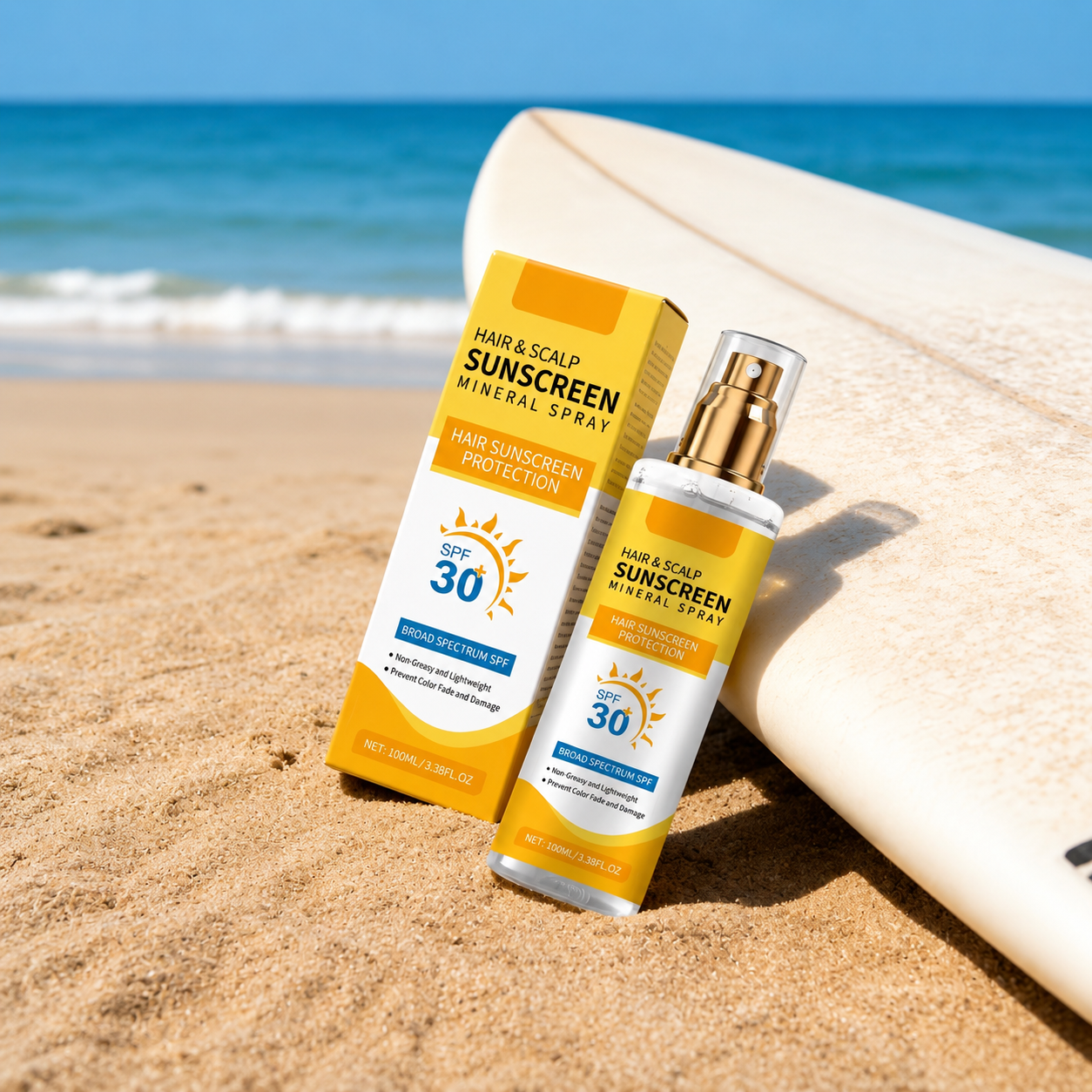 SPRAY SOLARE PER CAPELLI