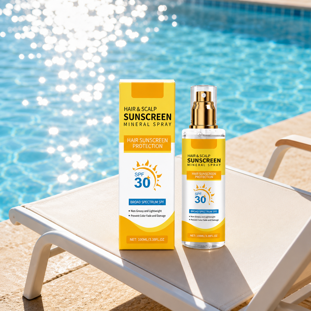 SPRAY SOLARE PER CAPELLI