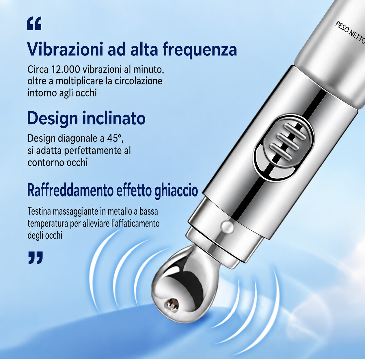 CREMA OCCHI CON VIBRATORE INCORPORATO