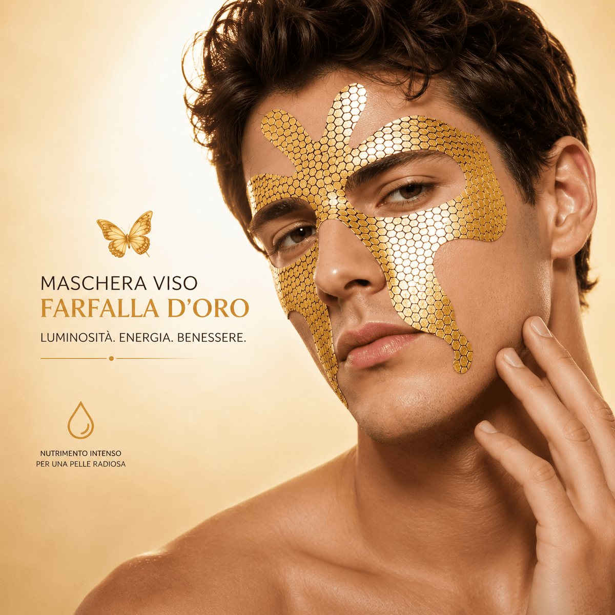 Maschera Collagene Viso 24k (3pc) - Fiocchetto