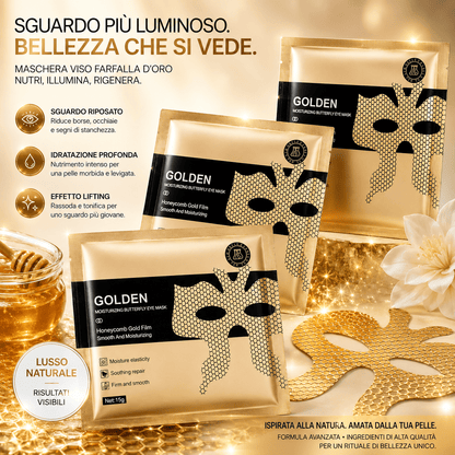 Maschera Collagene Viso 24k (3pc) - Fiocchetto