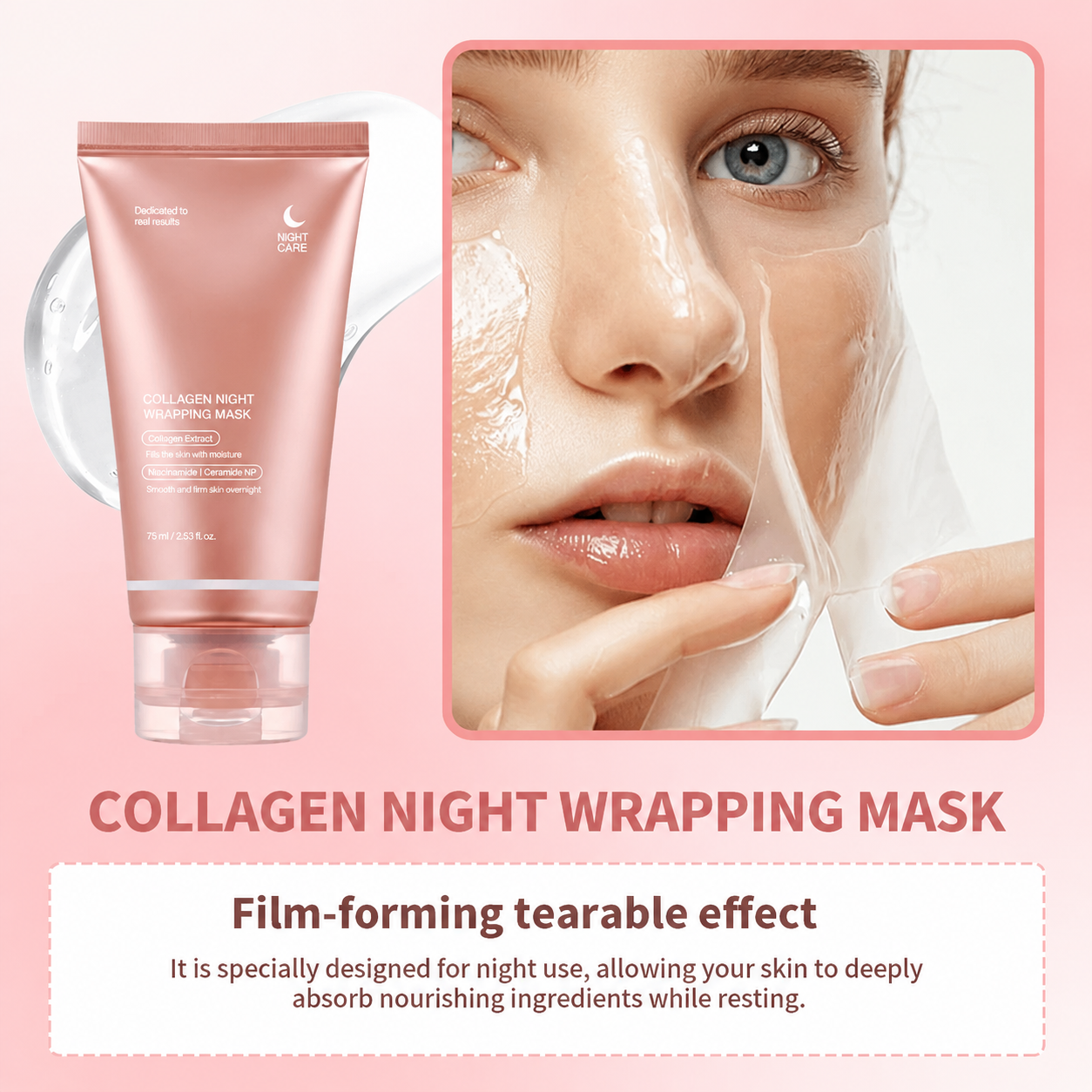 MASCHERA VISO COLLAGENE