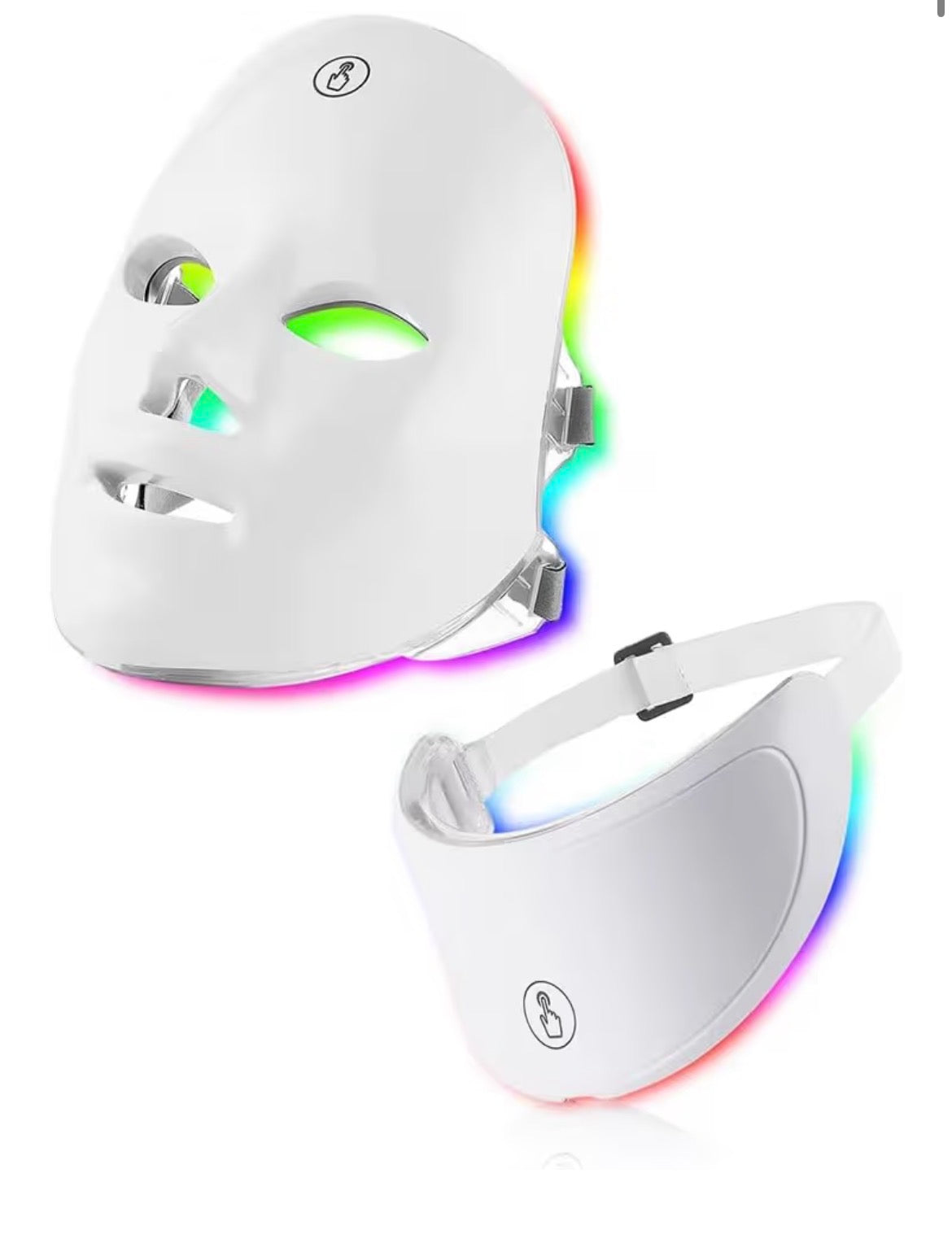 MASCHERA LED VISO E COLLO
