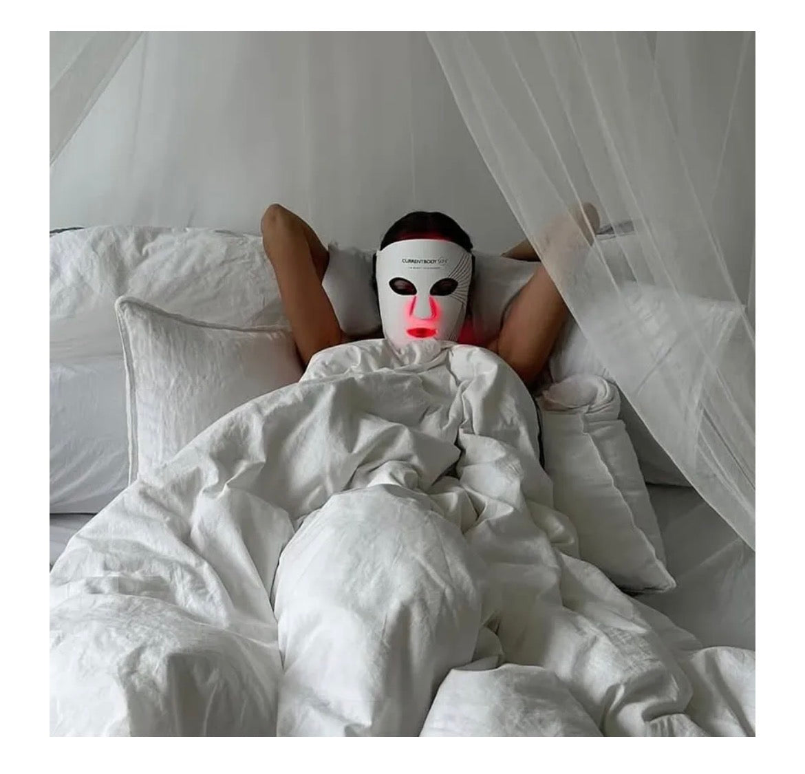 MASCHERA LED VISO E COLLO