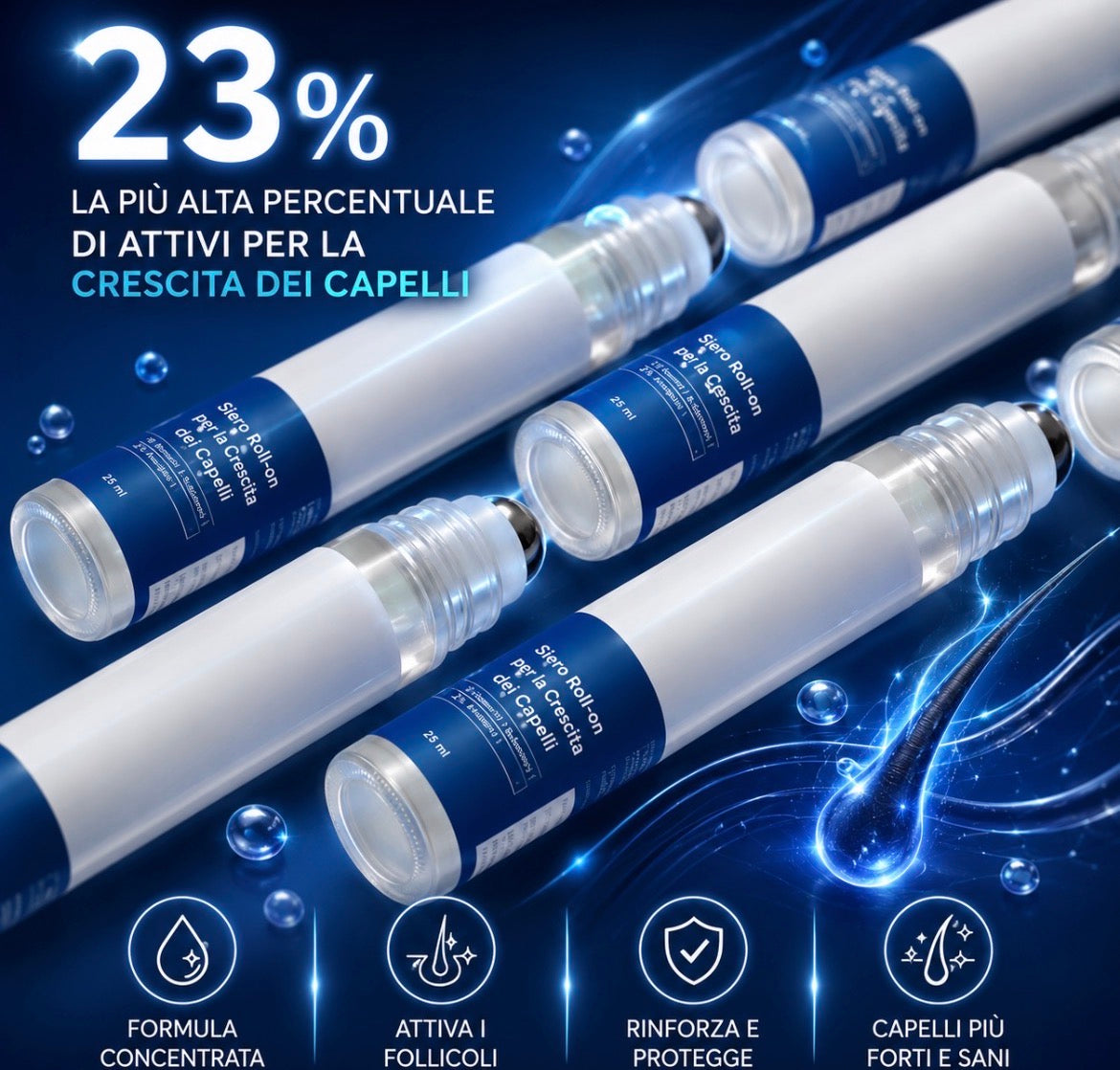 SIERO ROLL-ON CRESCITA CAPELLI (25ML)