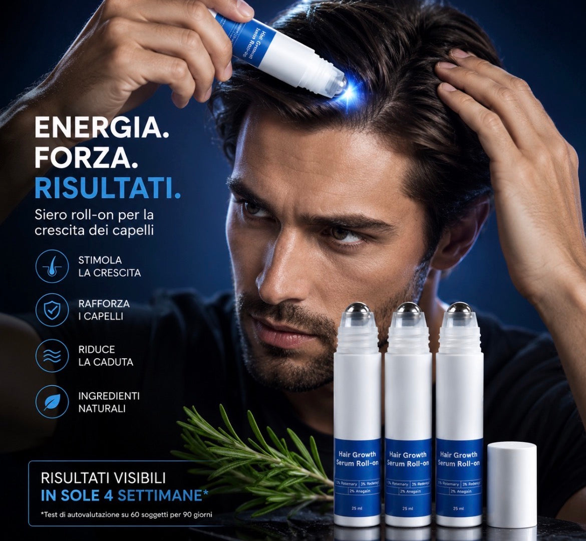 SIERO ROLL-ON CRESCITA CAPELLI (25ML)
